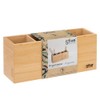 5five Bamboo Organiser with 4 Compartments