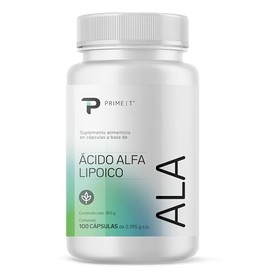 Primetech Nutrition Ácido Alfa Lipoico ALA 600 mg 100 Cápsulas