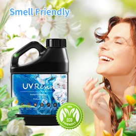 OSBANG 1000g UV Resin, Crystal Clear UV Resin for Beginners and Professionals, UV Resin Hard Type, UV Resin Kit for Jewelry Making, Earrings, DIY Craft