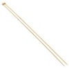 Coopay Bamboo Knitting Needles 2.5mm x 35cm Warm Wood Knitting