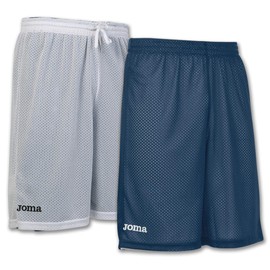 Joma Pantaloncini Joma Rookie 100529 Uomo, Pantaloncini da basket reversibili, blu, L