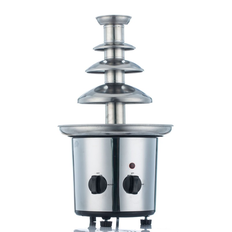 Chocolate Fountain Machine Electric Chocolate Fondue Fountain Machine 4 Tier