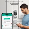 WiFi Door Lock with Handle Set - SMONET Fingerprint Smart