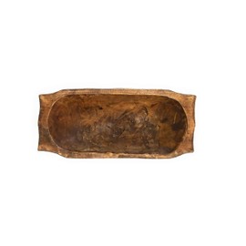 Rustic Wooden Decorative Bowl-Unique Dough Bowl- The Rustic Big Horn