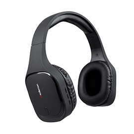 Redlemon Audífonos Bluetooth Inalámbricos High Definition Tipo Diadema, Batería de Larga Duración, Aislamiento de Ruido Externo, Cable Auxiliar 3.5mm para Conexión Alámbrica, Micrófono Manos Libres