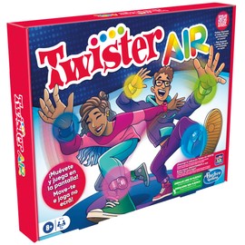 Hasbro Gaming Twister Air Game - Twister Air Game with RA App - Connects to Intelligent Devices - Active Party Games - Age: 8 Years and Up