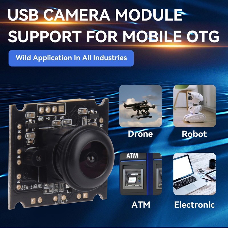 USB Camera Module, Wide Angle Lens Cameras Module, USB 2.0