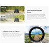 FUMALON CPL Filter Polarizing 360 Rotating Lens Suitable for 70mai
