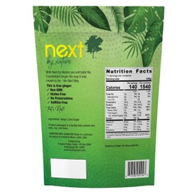 Natural Crystallized Ginger cubes 16 oz (3-Pack)