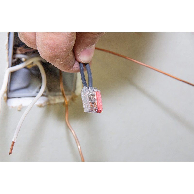 Gardner Bender 10-PC2 PushGard 2-Port Push-In Electrical Wire Connectors, 22-12