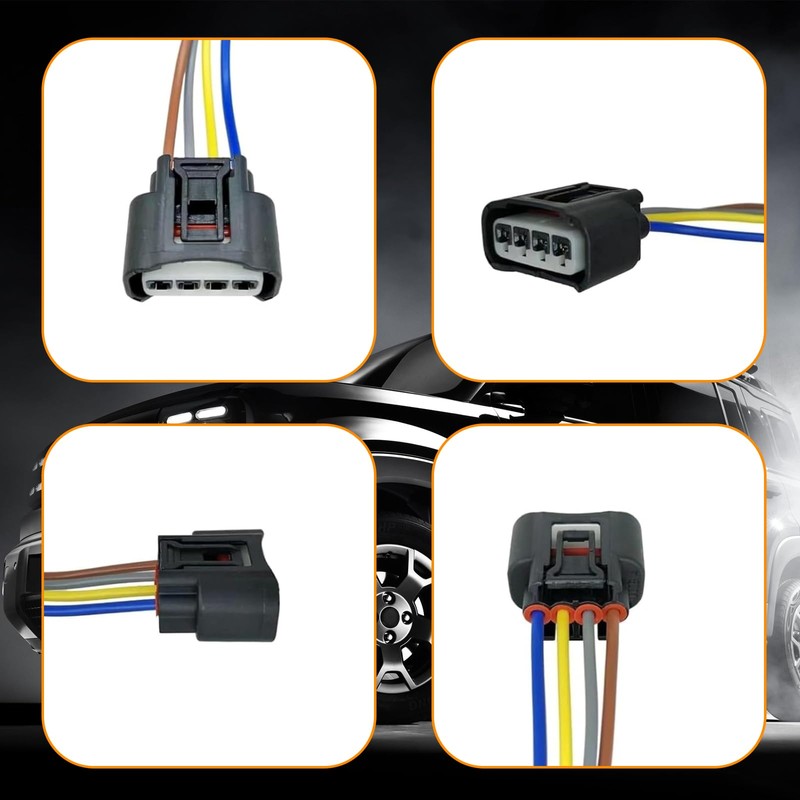 ijuicy 6 PCS 90980-11885 Ignition Coil Connector, Ignition Coil Wire