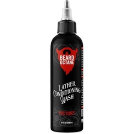 Beard Octane: Victory Beard Wash - 8 oz Beard Shampoo - Cleans & Moisturizes w/Shea Butter - Healthy Softer Beards - Made in USA