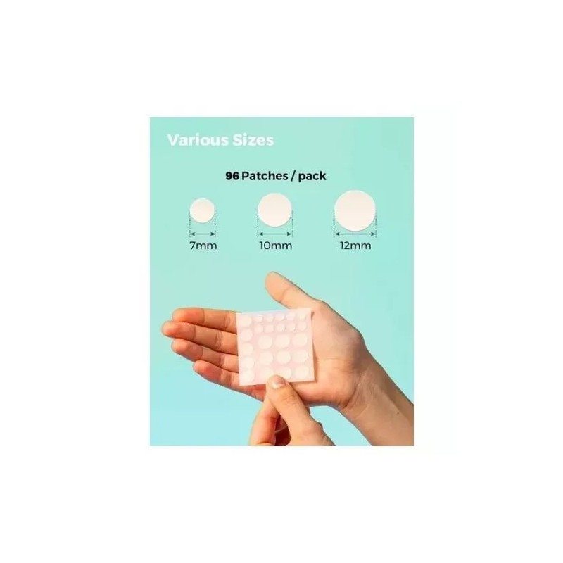 AP-96 96 Parches Remueve Acné Cuidado Facial Cara Limpia Natural