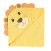 Luvable Friends "Lion" Hooded Towel - yellow, one size