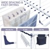 APEXCHASER Clothes Drying Rack, Foldable Gullwing Laundry Rack for Indoor