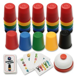 bumbee Speed Cups (Recommended Age: 6 years and up), Board Game, Popular Ranking, Speed Competition, Toy