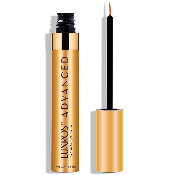 LUXROS Eyelash Serum, Eyelash Enhancer Serum, Lash Serum for Longer,