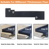 WHLLING Tapping Block Wood Flooring Tool, Universal Tapping Block with