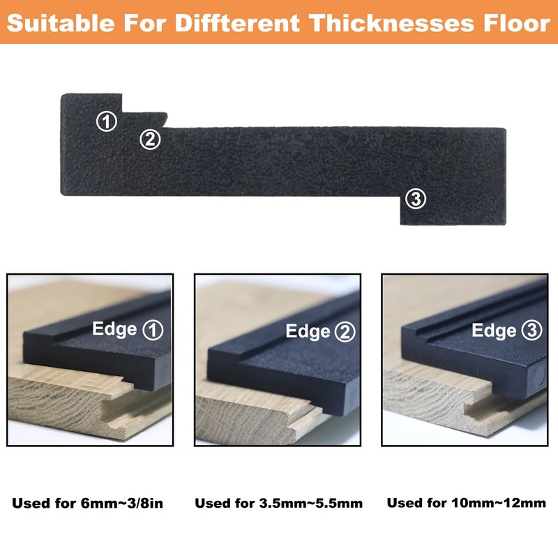 WHLLING Tapping Block Wood Flooring Tool, Universal Tapping Block with