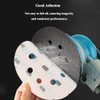HOTCKB Sanding Discs 180 mm Velcro Sanding Paper 8 Holes