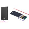 Mogdi Nano Mini Duo Premium Men's Wallet RFID Protection Card