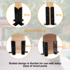 Deck Post Anchor, 4 Pcs Adjustable Post Base Brackets, Heavy