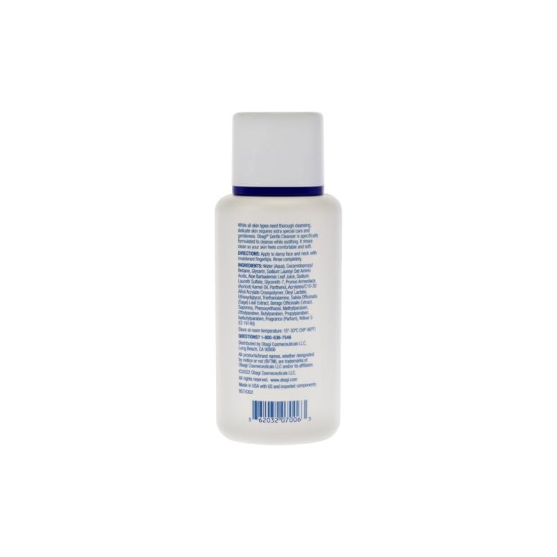 Obagi Nu-Derm 1 AM/PM Gentle Cleanser, Blanco, 200 ml