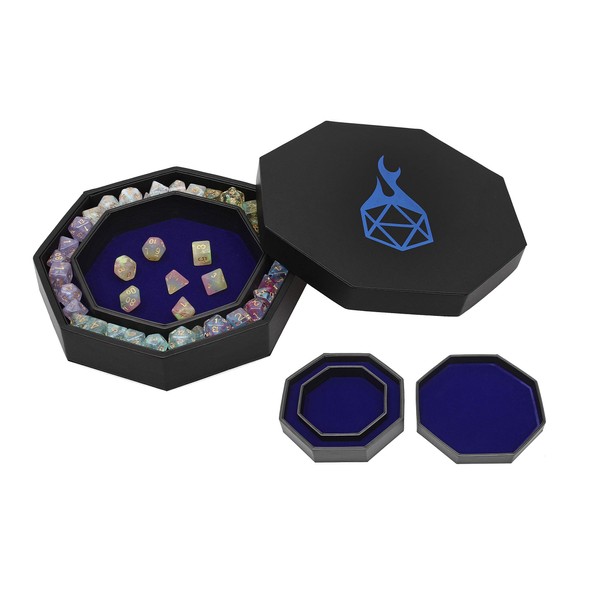 Forged Dice Co. Dice Arena Rolling Tray and Storage Compatible with Any dice Game, D&D and RPG Gaming