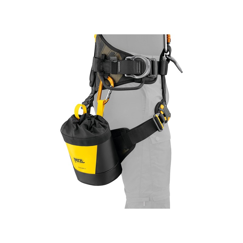 PETZL Toolbag 3.0 - Medium Volume Tool Pouch, Yellow