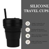 Irzaki Collapsible Cups for Camping Collapsible Coffee Cup with Lid