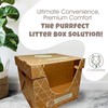 Cats Desire Litter Box - Disposable Litter Box Pack (6