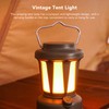 Camping Lantern Rechargeable High Brightness Portable Retro Tent Light with