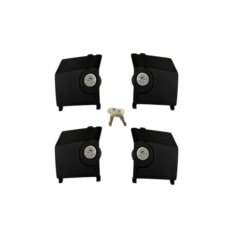 ERKUL Metal Lock System for Roof Rack Cross Bars: Complete
