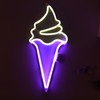 LED Neon Light Ice Cream Waterproof Battery USB Powered Hangable