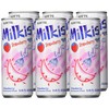 LOTTE Milkis Strawberry Soda Beverage, 8.5 Fluid Ounce (Pack of