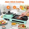 3 in 1 Electric Hot Pot with Grill, 1600W Smokeless