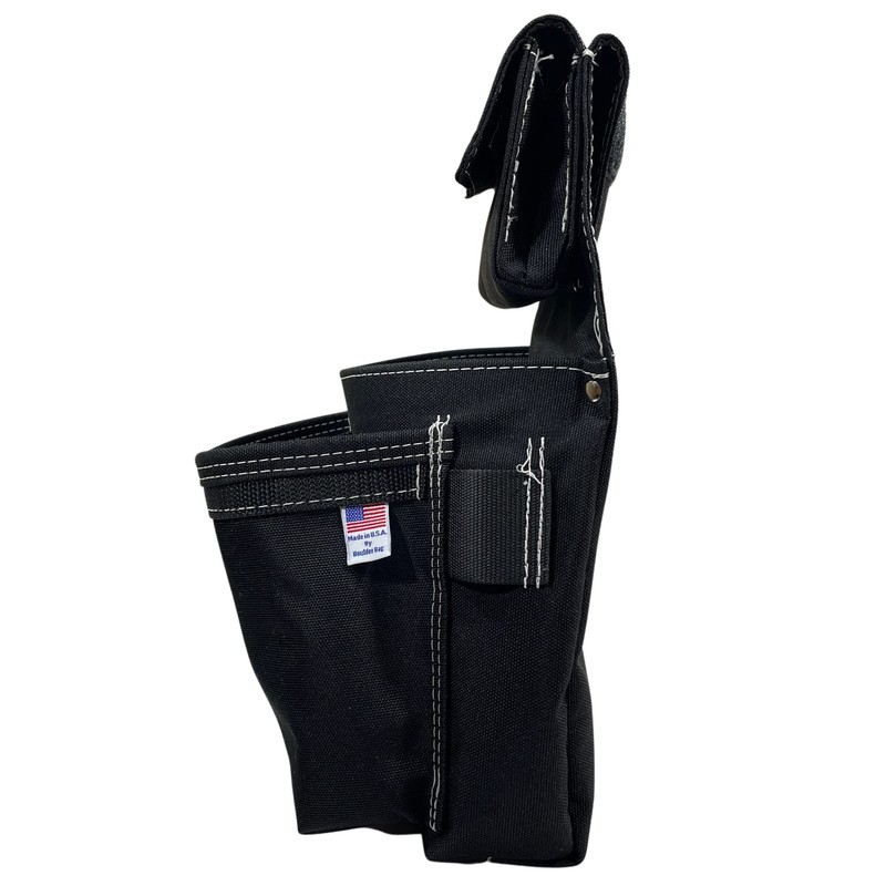 BOULDER Bag ULT 110 Ultimate Electrician Single Pouch. Black w/White