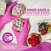 London Labs 4 Mil – Fuchsia Pink Nitrile Gloves –
