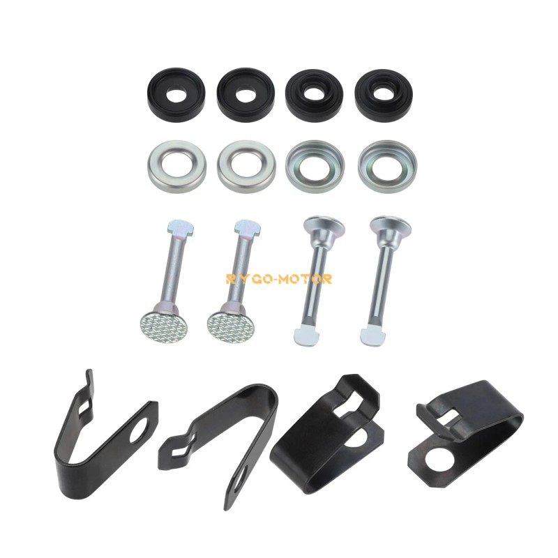 M MATI Rear Brake Drums & Brake Shoes For Kawasaki