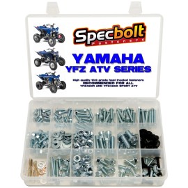 specbolt 250pc Bolt Kit Yamaha YFZ-450 ATV YFZ 450 plastic fenders engine frame YFZ450
