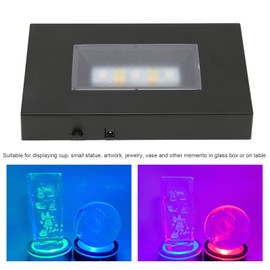 Stable LED Light Stand Base, Multi-Mode Colorful Display Base for Office Use