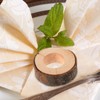 Healifty 10 Rustic Wooden Napkin Rings Handmade Unfinished Circle Napkin