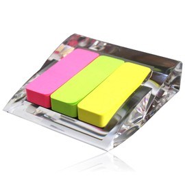 GemRich Sticky Note Holder, Sticky Note Case, Post-it Case, Memo Holder, Desk Organizer for 75mm x 75mm / 76mm x 76mm