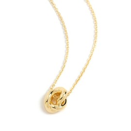 gorjana Women's Infinity Knot Necklace, Gold Plated, One Size