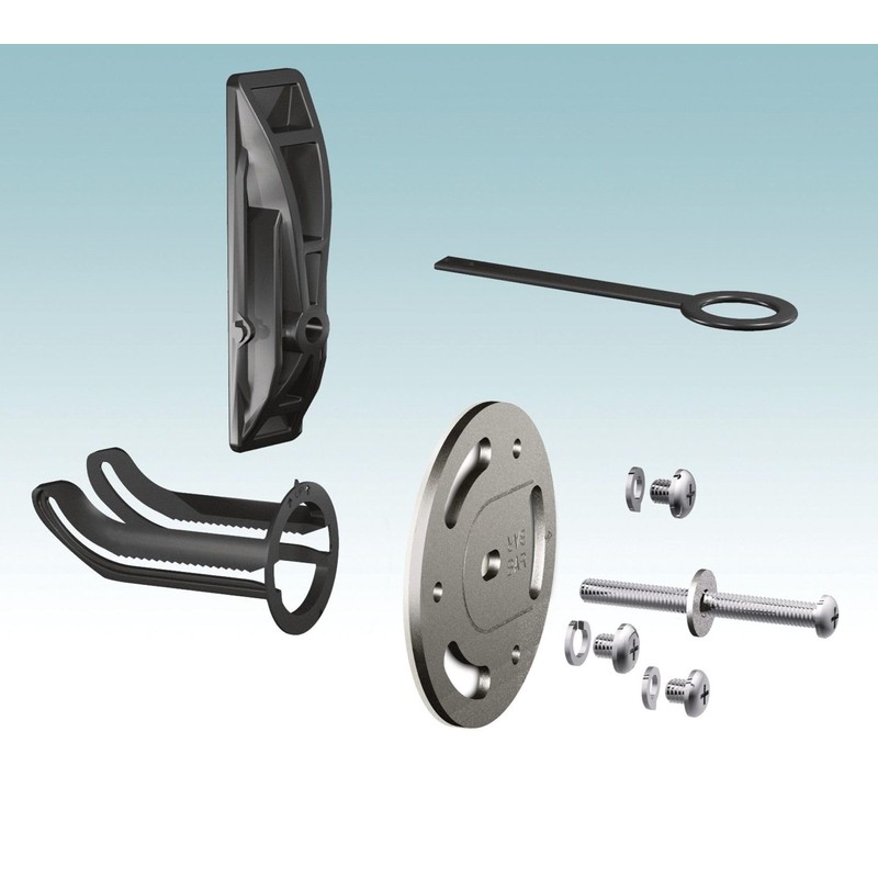 Moen SMA1005CH Home Care Securemount Anchor, 1 Anchor, Chrome