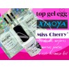Xiaoya y MIss Cherry Gel Efecto Cáscara Huevo Codorniz Top