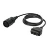1.5m 10Pin Male To 16Pin Female OBD2 Adapter Cable OBD