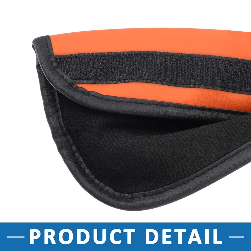 A ABSOPRO Pack of 2 Car Seat Belt Cover Mat