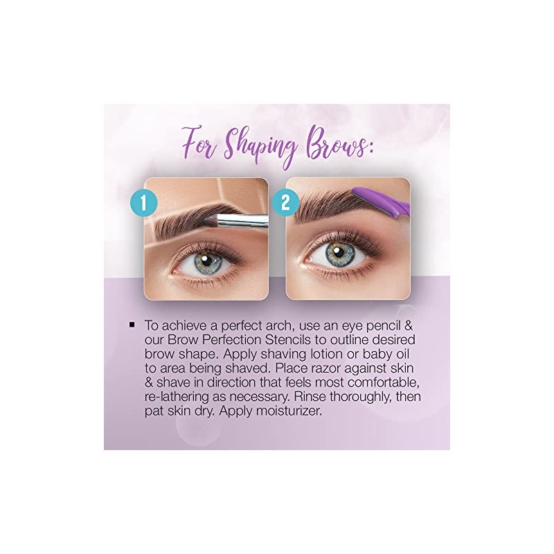 Ardell Brow Trim and Shape Grooming Tool, 3 Count (Pack