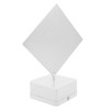 3D Metal Sheet Night Light Rotation Rechargeable Decoration 3D Night